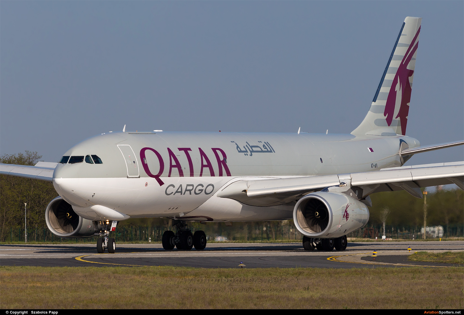 Qatar Airways Cargo  -  A330-243  (A7-AFI) By Szabolcs Papp (mr.szabi)