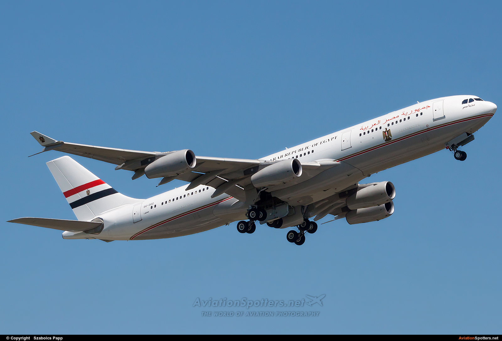 Egypt - Government  -  A340-200  (SU-GGG) By Szabolcs Papp (mr.szabi)