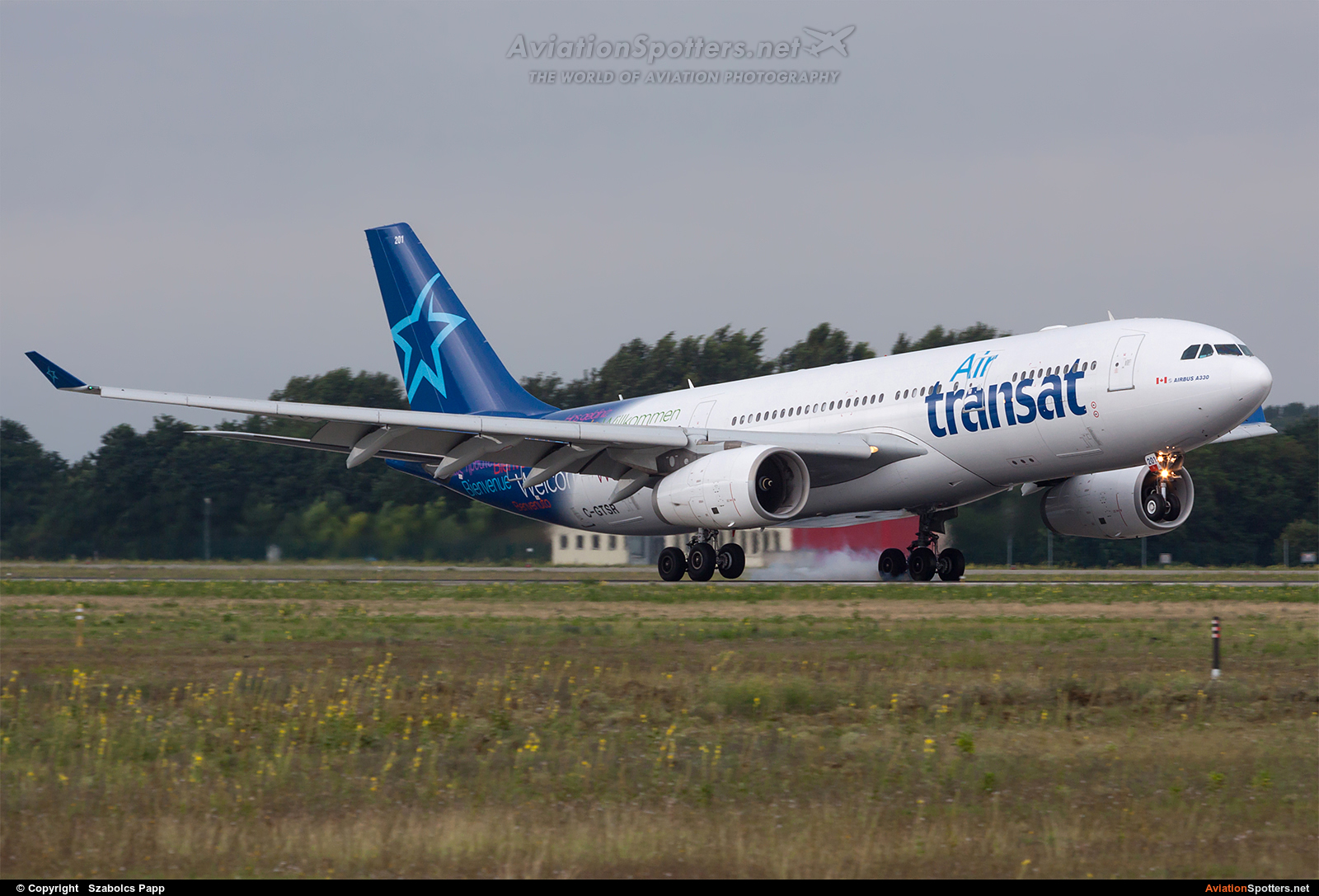 Air Transat  -  A330-200  (C-GTSR) By Szabolcs Papp (mr.szabi)