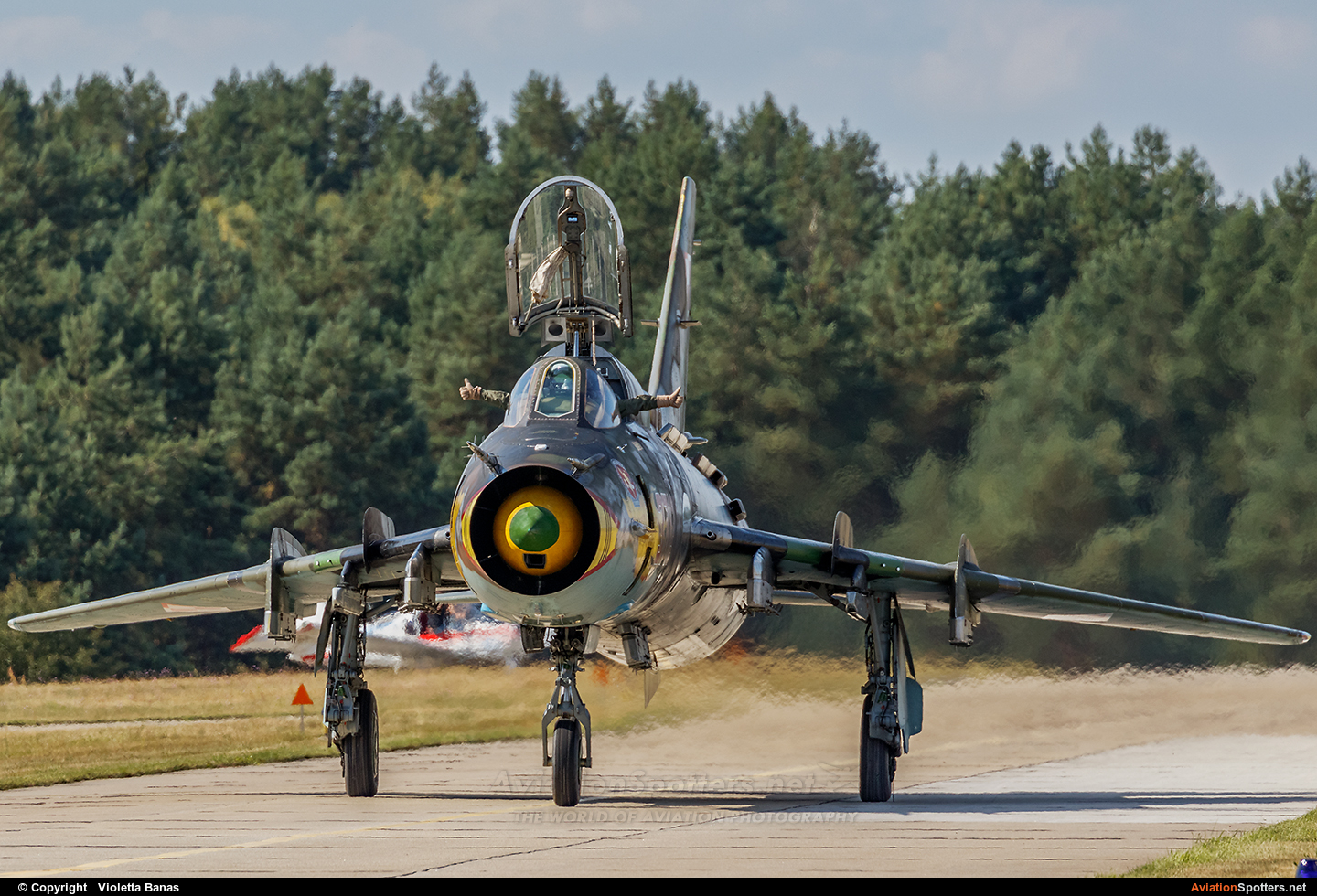 Poland - Air Force  -  Su-22M-4  (3713) By Violetta Banas (akant)