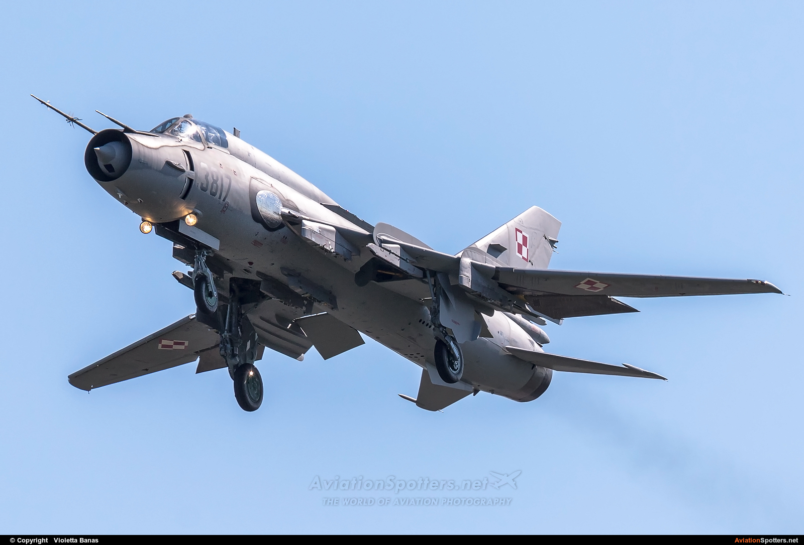 Poland - Air Force  -  Su-22M-4  (3817) By Violetta Banas (akant)
