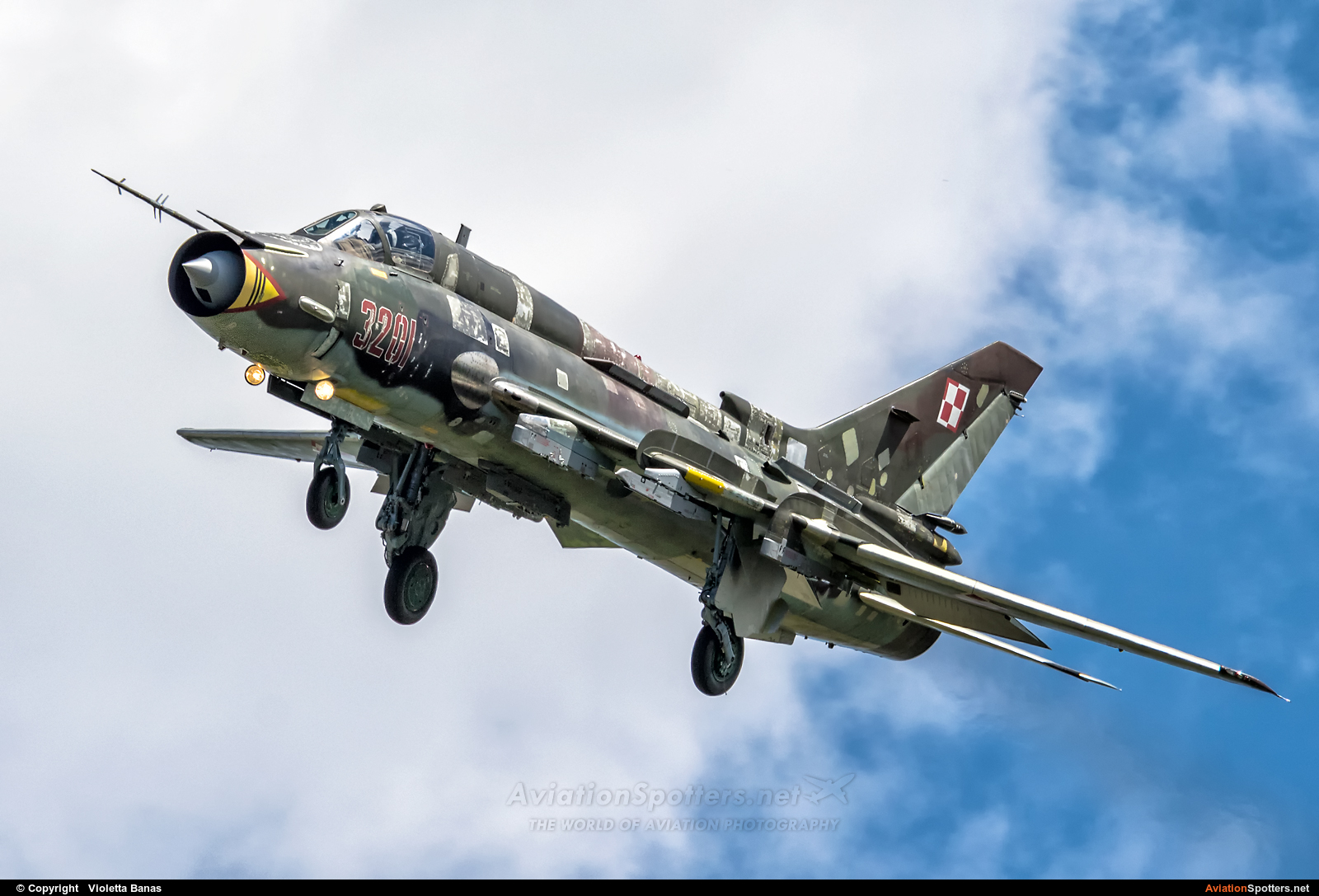 Poland - Air Force  -  Su-22M-4  (3201) By Violetta Banas (akant)