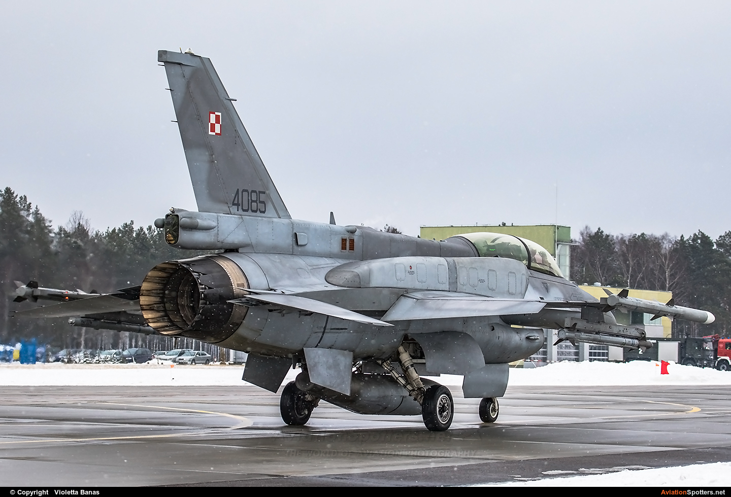 Poland - Air Force  -  F-16D Jastrząb  (4085) By Violetta Banas (akant)