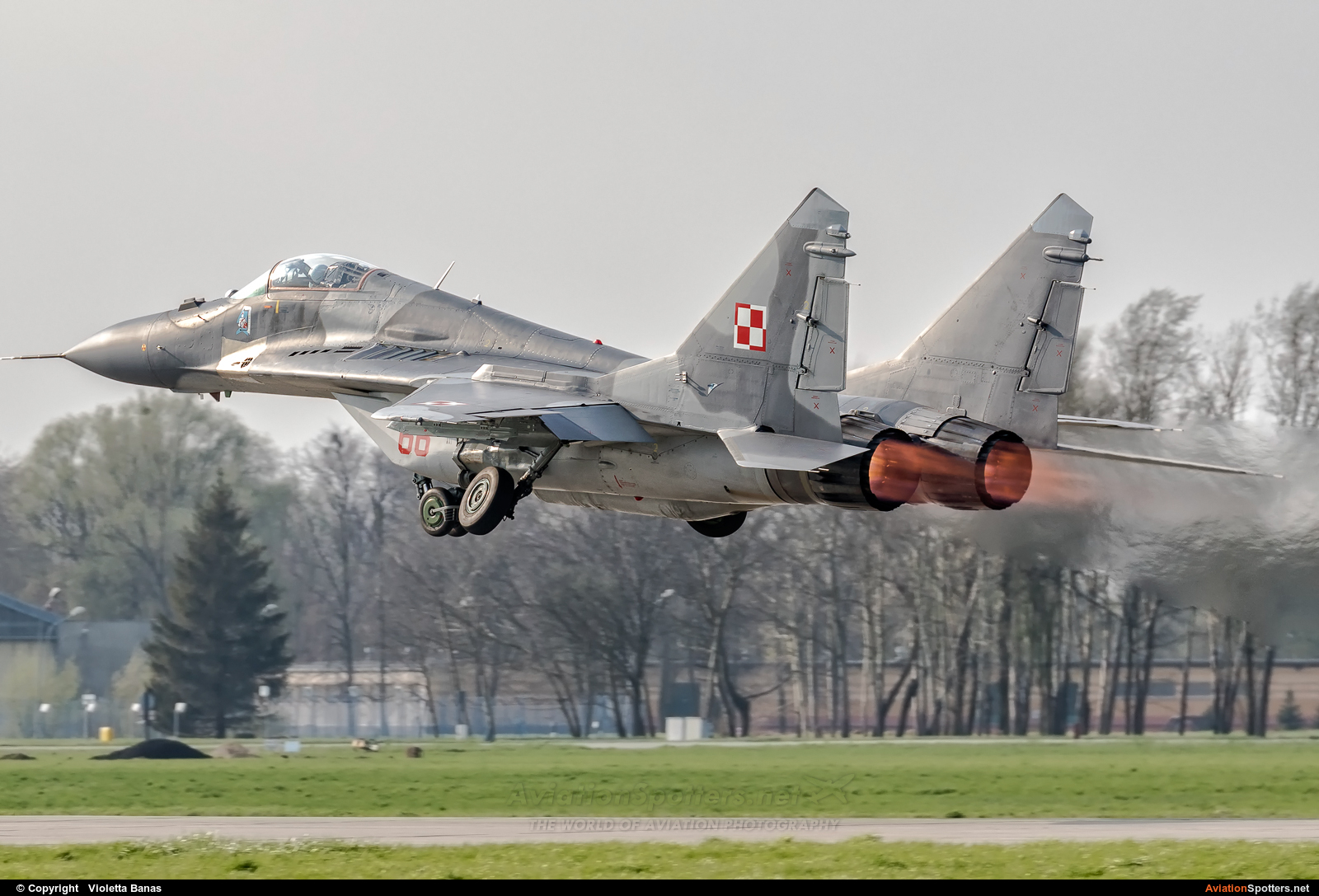 Poland - Air Force  -  MiG-29A  (66) By Violetta Banas (akant)