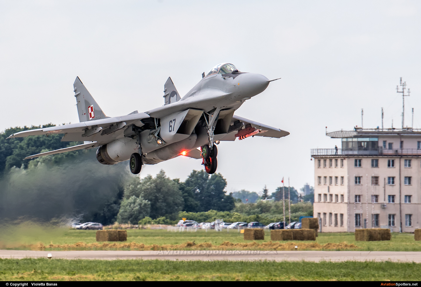 Poland - Air Force  -  MiG-29A  (67) By Violetta Banas (akant)