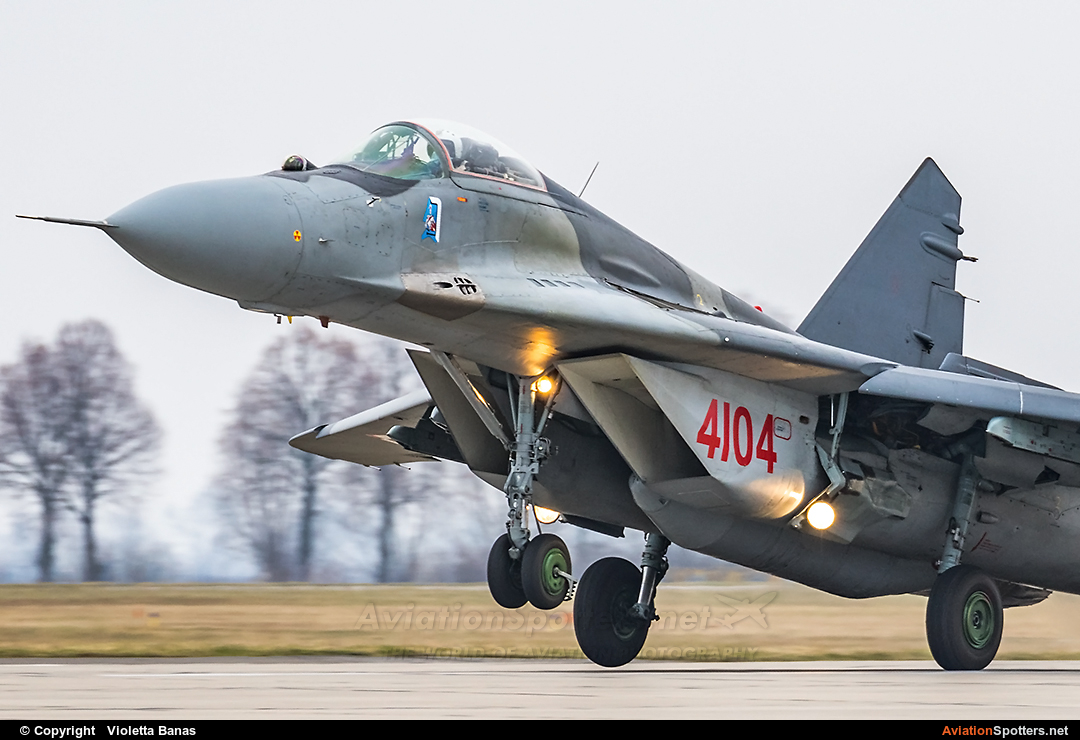 Poland - Air Force  -  MiG-29G  (4104) By Violetta Banas (akant)