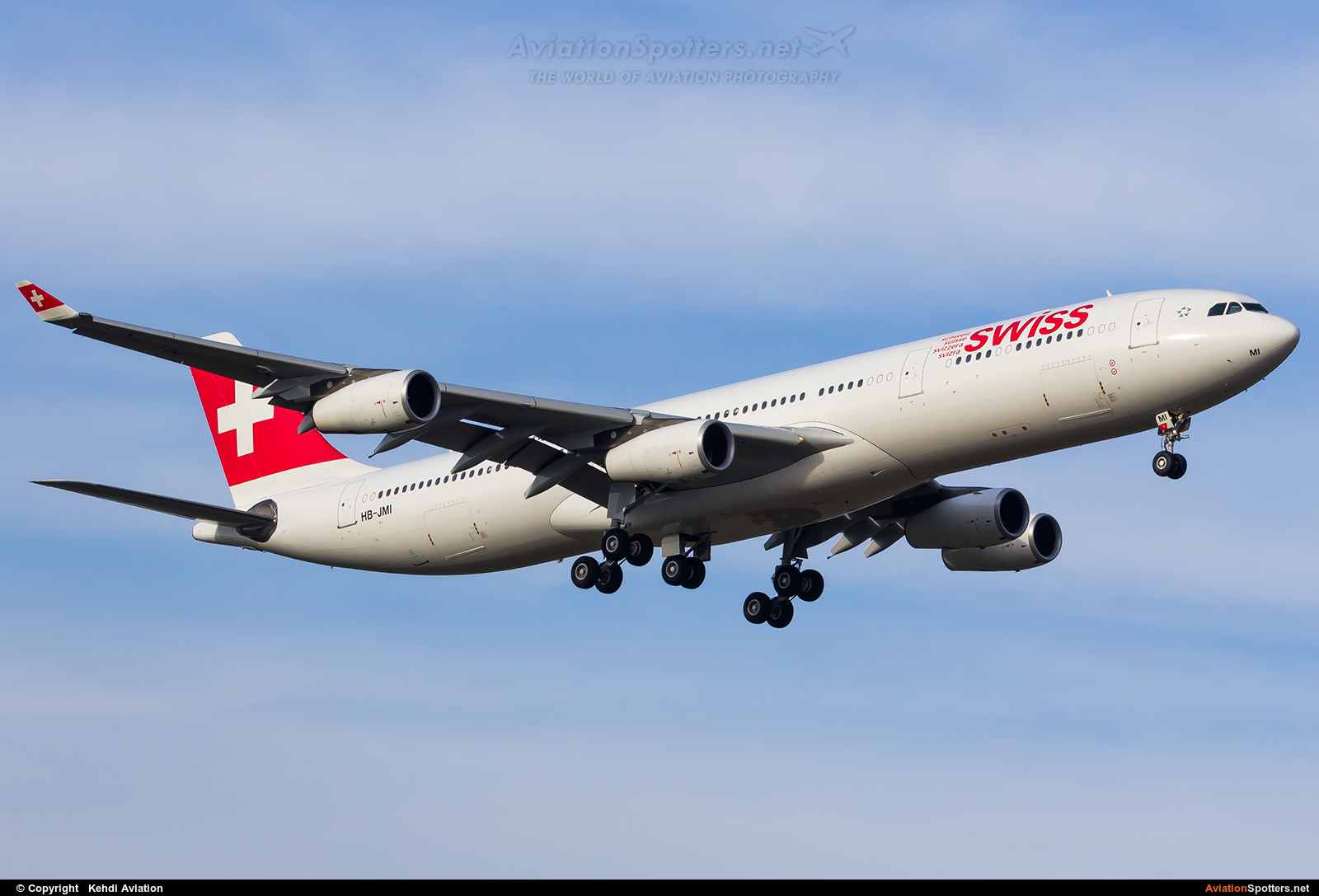 Swiss Airlines  -  A340-300  (HB-JMI) By Kehdi Aviation (Kehdi Aviation)