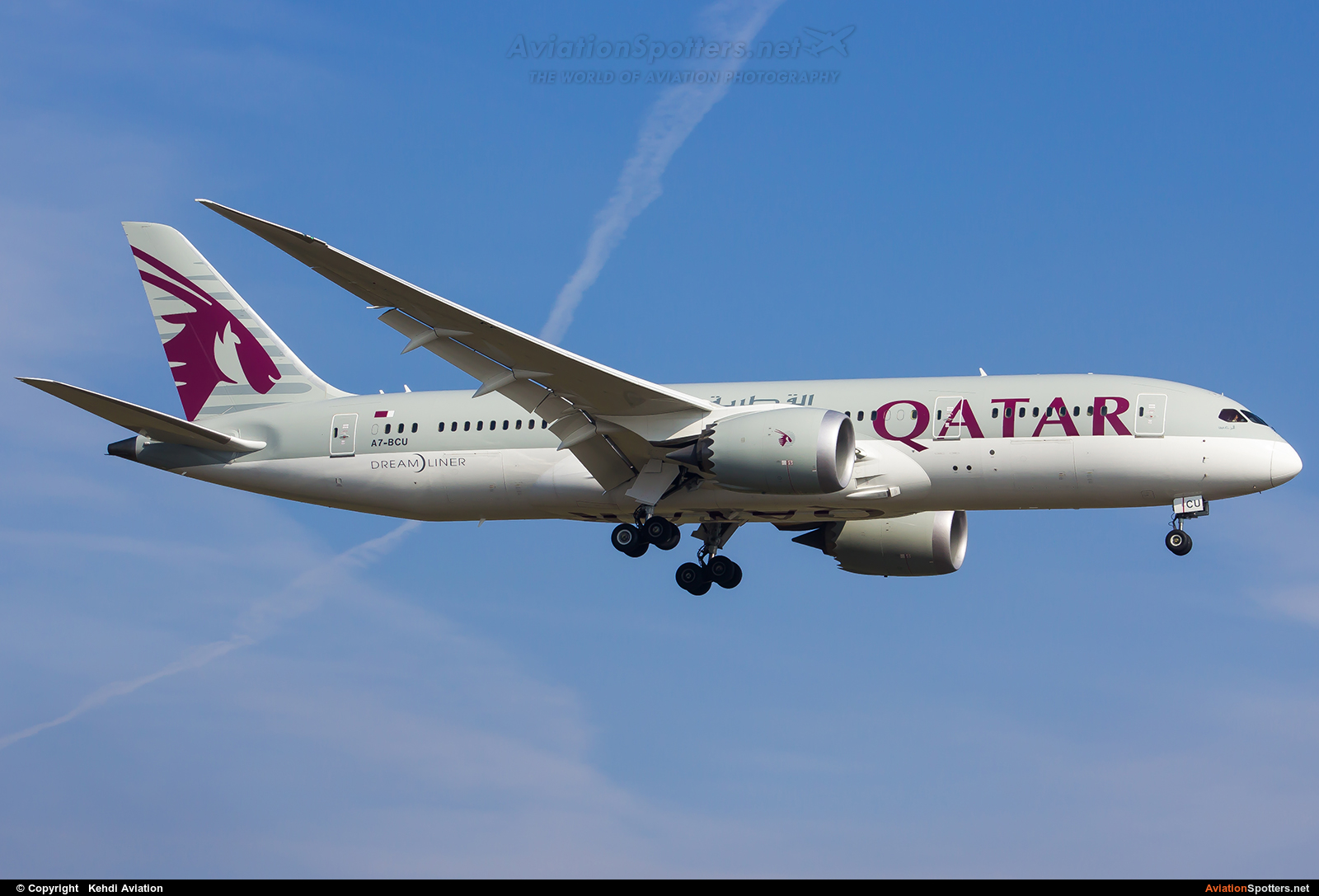 Qatar Airways  -  787-8 Dreamliner  (A7-BCU) By Kehdi Aviation (Kehdi Aviation)