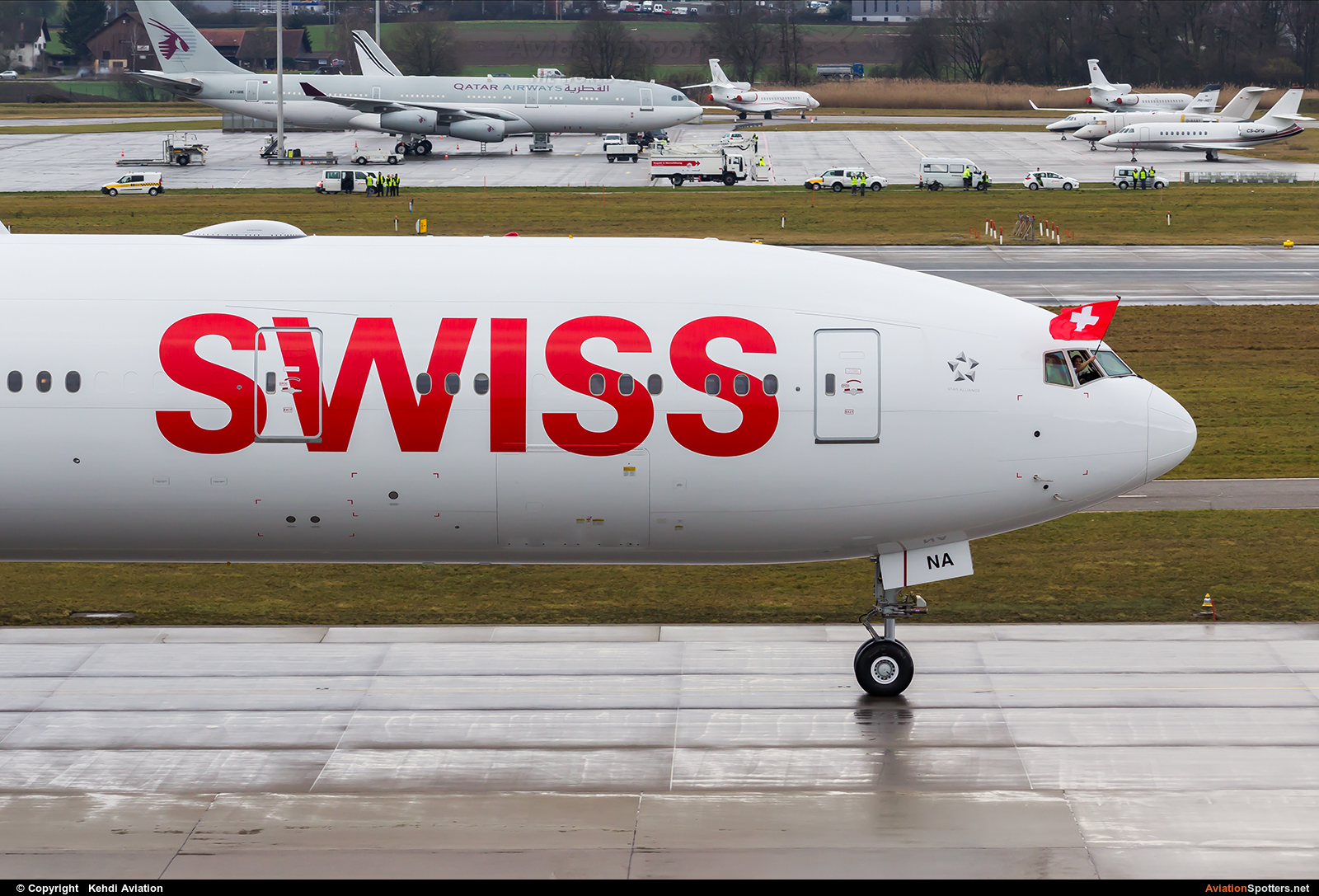 Swiss International  -  777-300ER  (HB-JNA) By Kehdi Aviation (Kehdi Aviation)