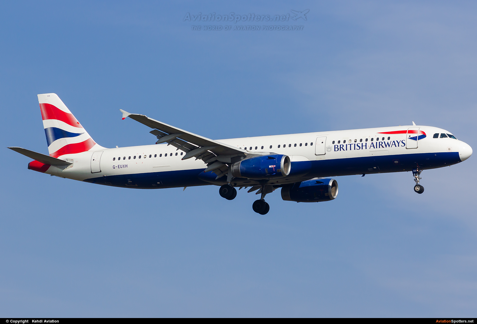 British Airways  -  A321-231  (G-EUXH) By Kehdi Aviation (Kehdi Aviation)