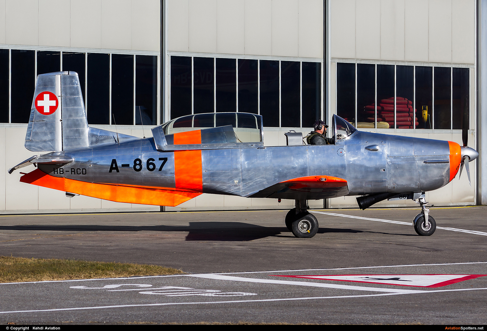 P3 Flyers Ticino  -  P-3  (HB-RCD) By Kehdi Aviation (Kehdi Aviation)