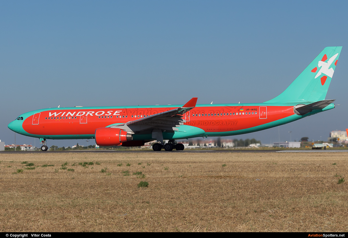 Windrose Air  -  A330-243  (UR-WRQ) By Vitor Costa (Vitor Costa)