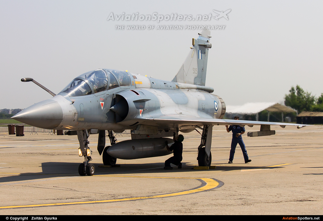 Greece - Hellenic Air Force  -  Mirage 2000-5BG  (505) By Zoltán Gyurka (Zoltan97)