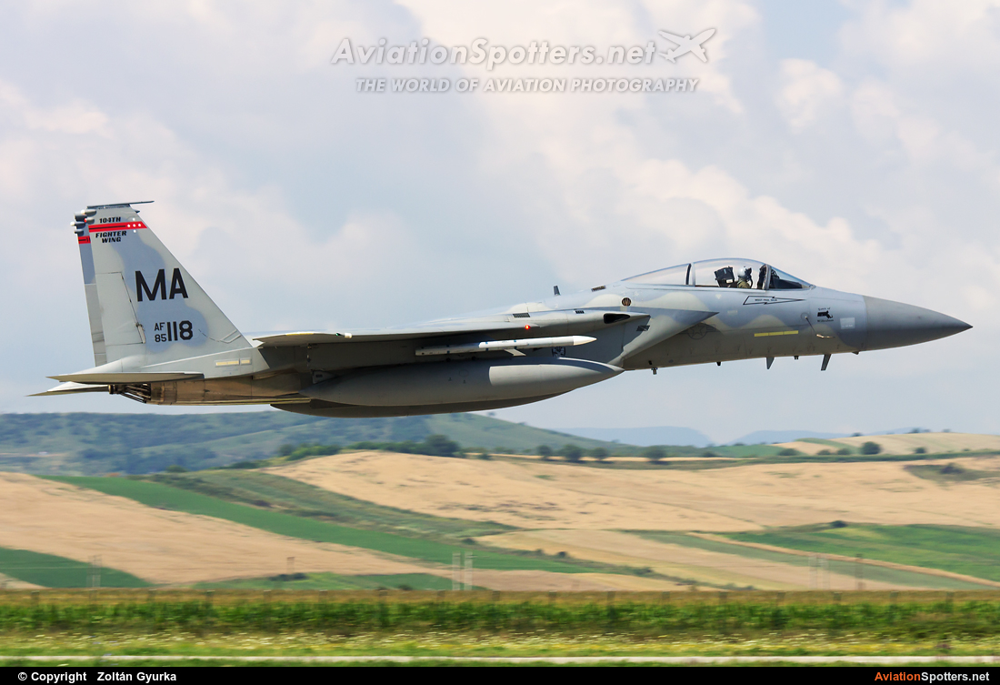 USA - Air Force  -  F-15C Eagle  (85-0118) By Zoltán Gyurka (Zoltan97)