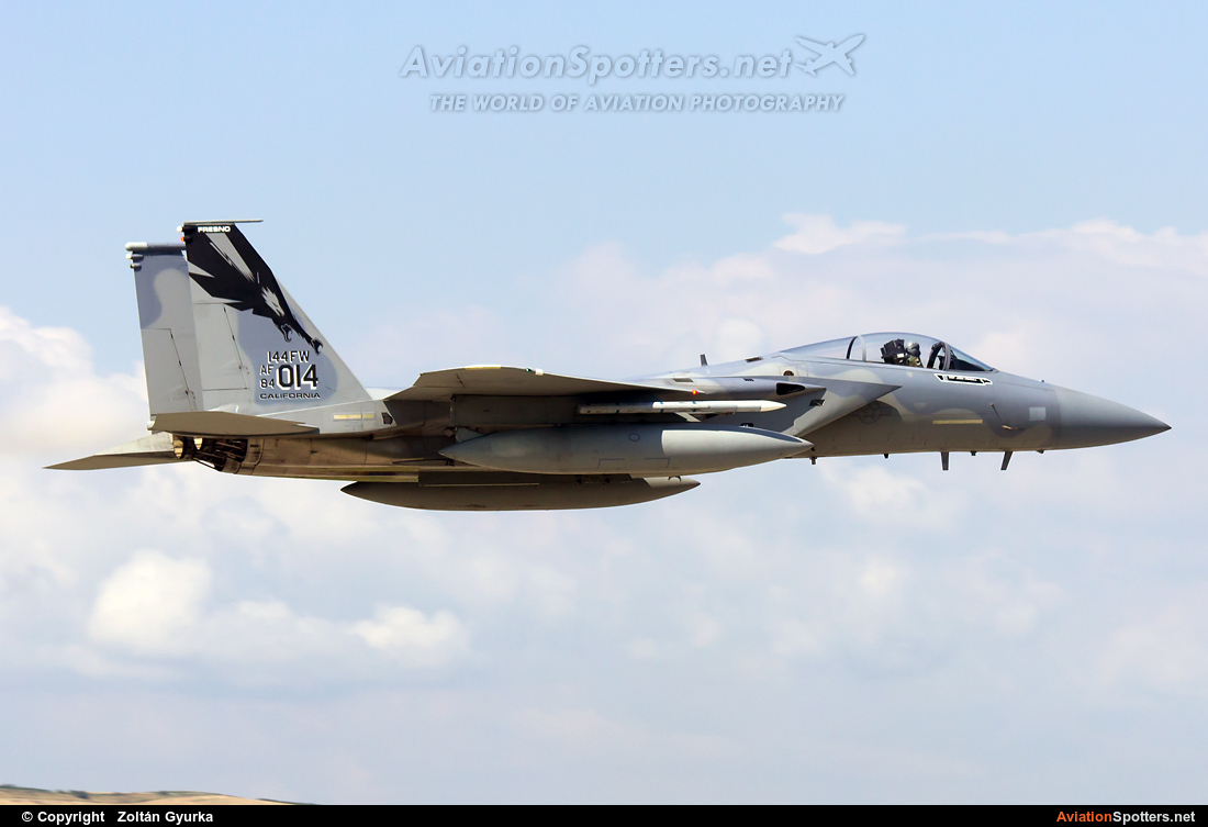 USA - Air Force  -  F-15C Eagle  (84-0015) By Zoltán Gyurka (Zoltan97)