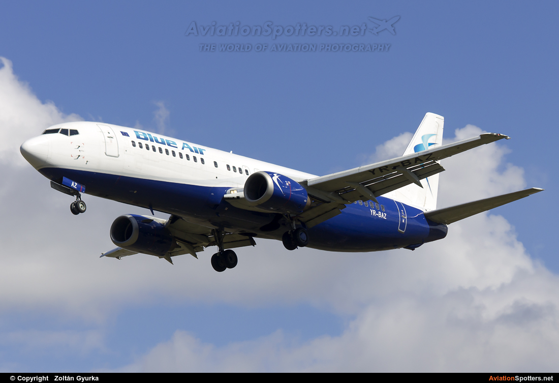 Blue Air  -  737-400  (YR-BAZ) By Zoltán Gyurka (Zoltan97)