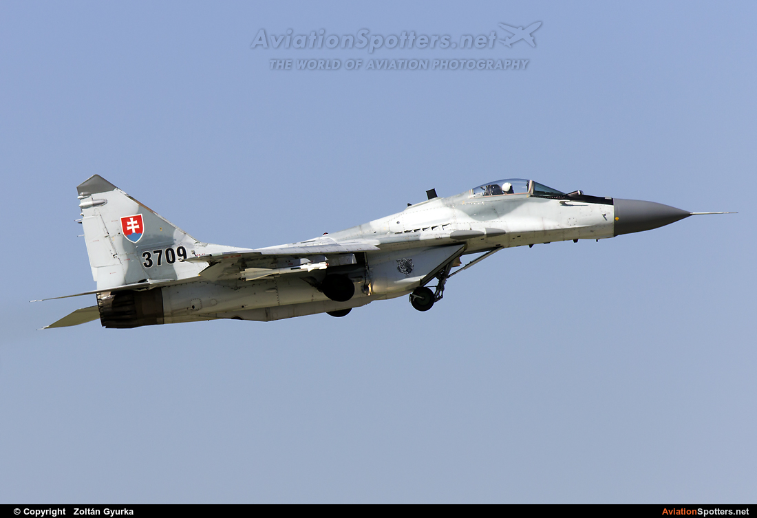 Slovakia - Air Force  -  MiG-29AS  (3709) By Zoltán Gyurka (Zoltan97)
