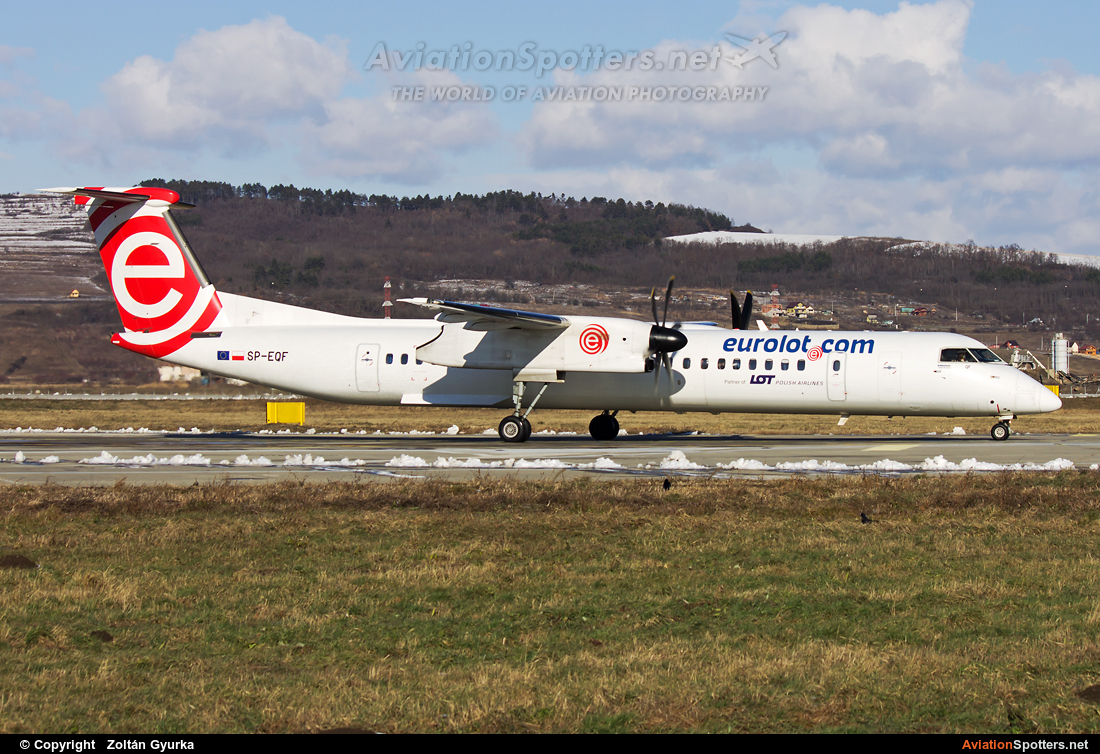LOT - Polish Airlines  -  DHC-8-400Q Dash 8  (SP-EQF) By Zoltán Gyurka (Zoltan97)