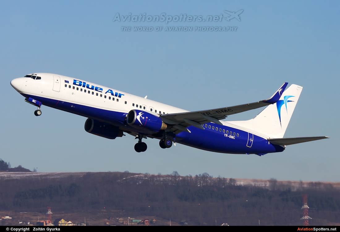 Blue Air  -  737-800  (YR-BMC) By Zoltán Gyurka (Zoltan97)