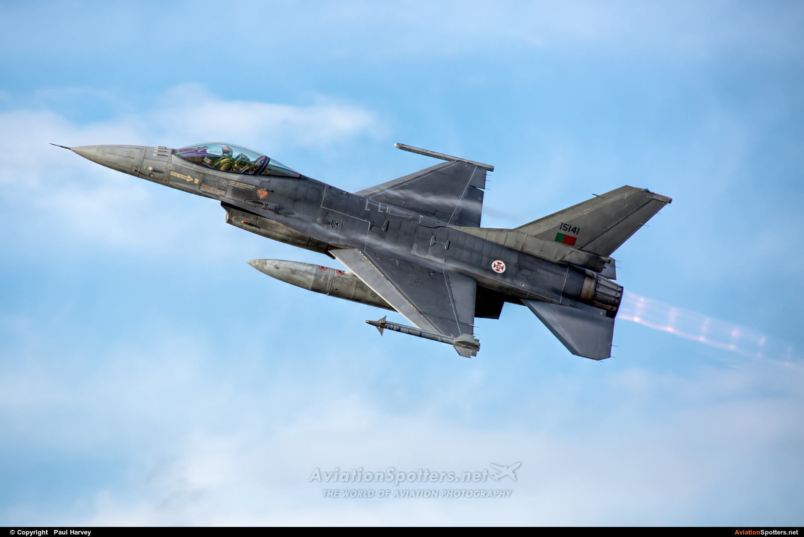 Portugal - Air Force  -  F-16AM Fighting Falcon  (15141) By Paul Harvey (Paultojo)