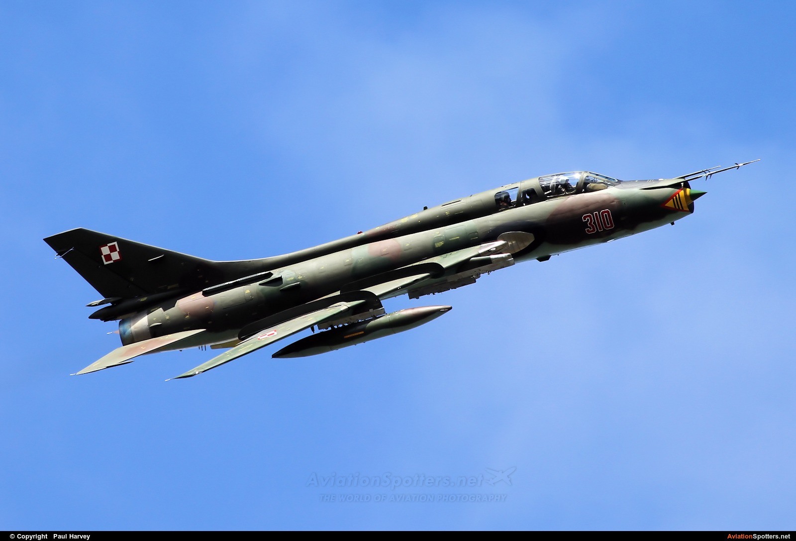 Poland - Air Force  -  Su-22UM-3K  (301) By Paul Harvey (Paultojo)