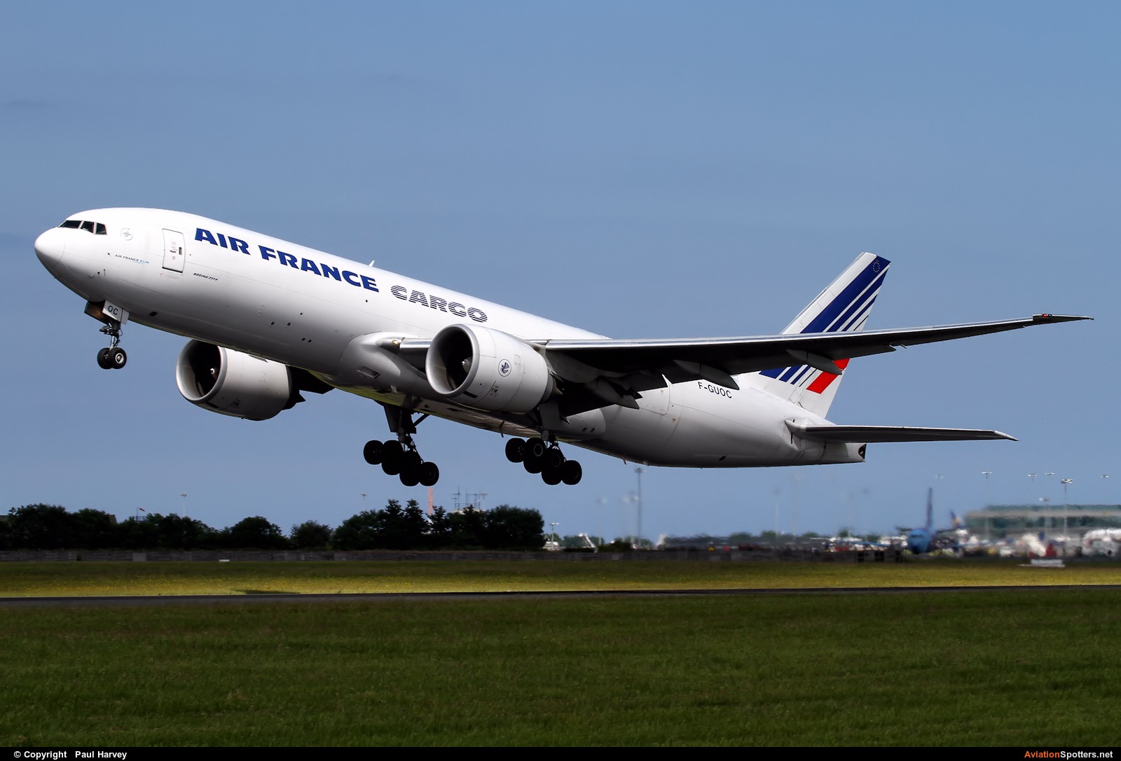 Air France Cargo  -  777-200F  (F-GUOC) By Paul Harvey (Paultojo)