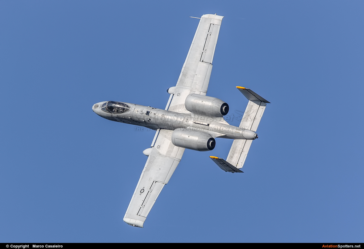 USA - Air Force  -  A-10 Thunderbolt II  (81-0962) By Marco Casaleiro (MCasaleiro)