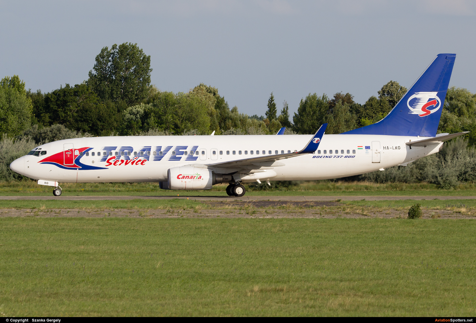 Travel Service  -  737-800  (HA-LKG) By Szanka Gergely (TaxisGeri)