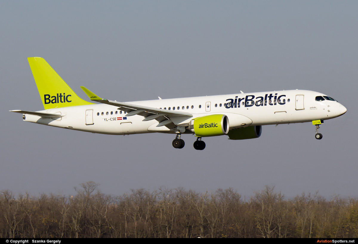 Air Baltic  -  BD-100-1A10 Challenger 300  (YL-CSE) By Szanka Gergely (TaxisGeri)
