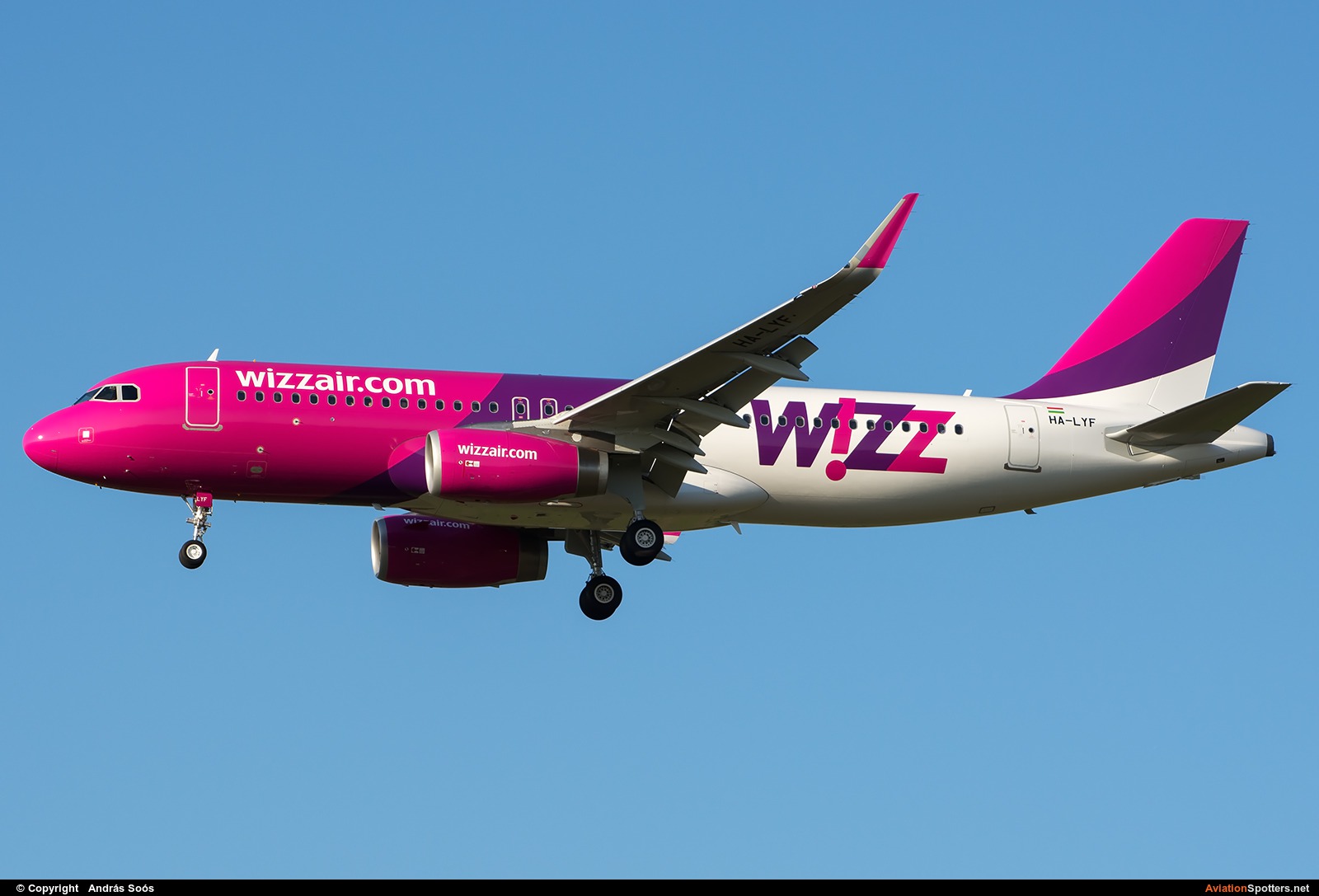 Wizz Air  -  A320-232  (HA-LYF) By András Soós (sas1965)