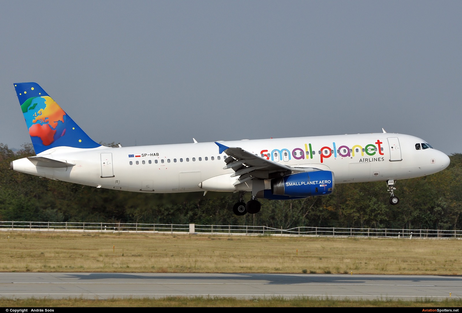 Small Planet Airlines  -  A320  (SP-HAB) By András Soós (sas1965)