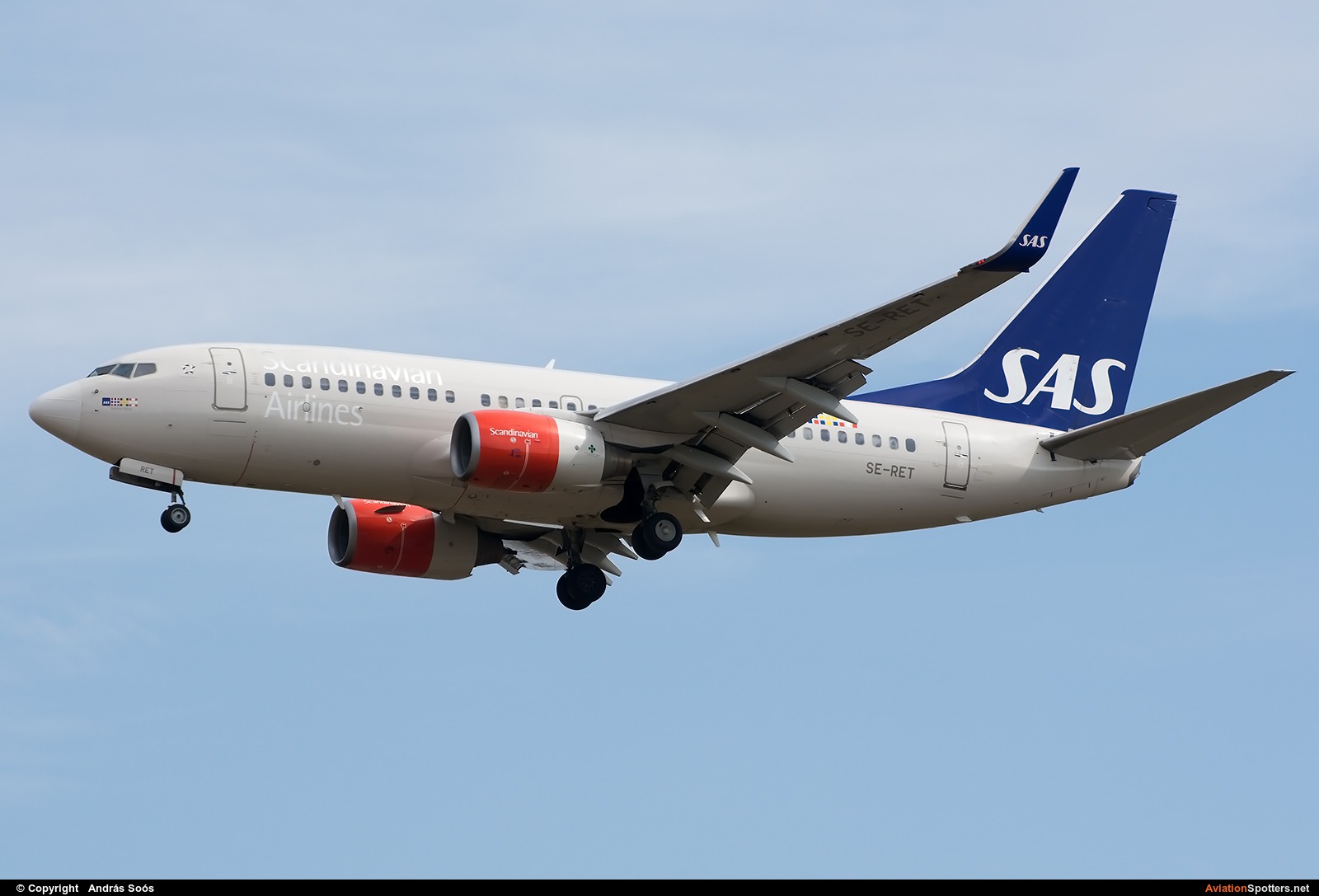 SAS - Scandinavian Airlines  -  737-700  (SE-RET) By András Soós (sas1965)
