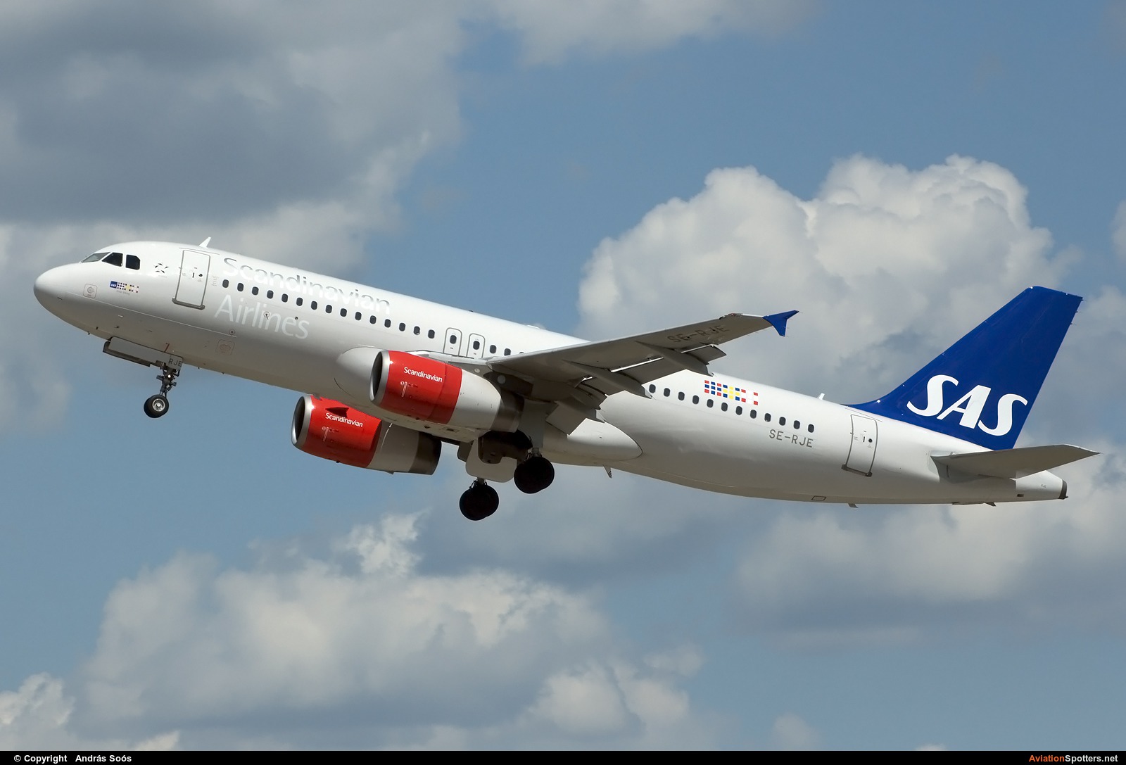 SAS - Scandinavian Airlines  -  A320-232  (SE-RJE) By András Soós (sas1965)