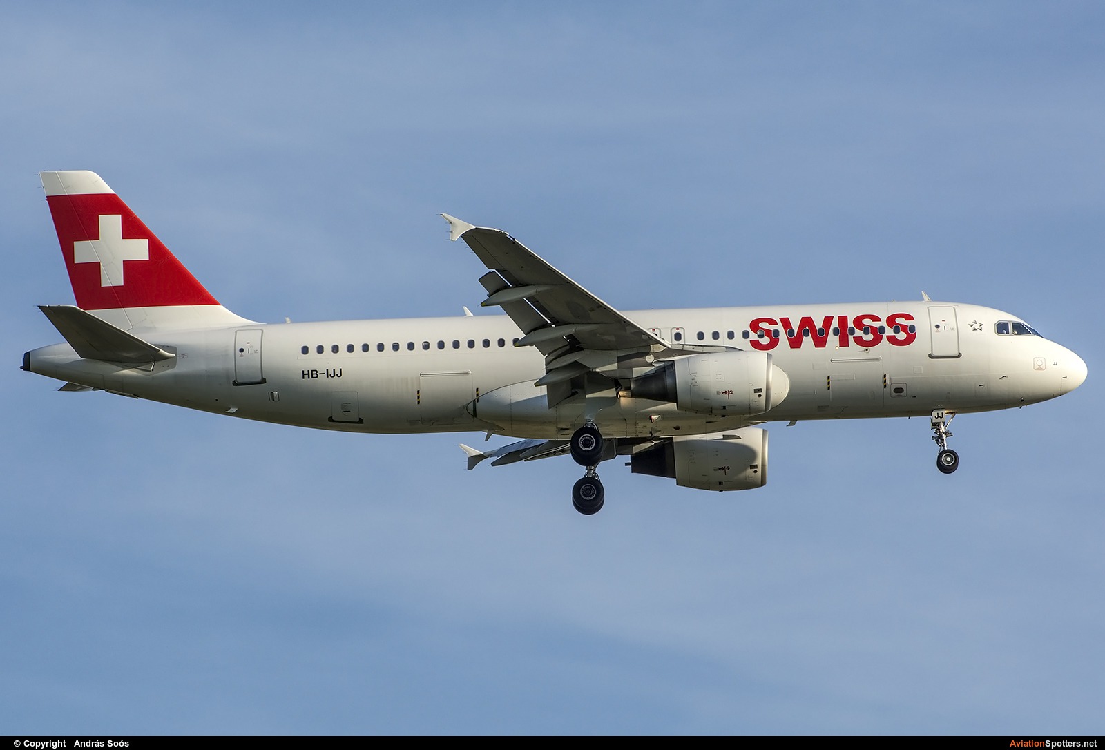 Swiss Airlines  -  A320-214  (HB-IJJ) By András Soós (sas1965)