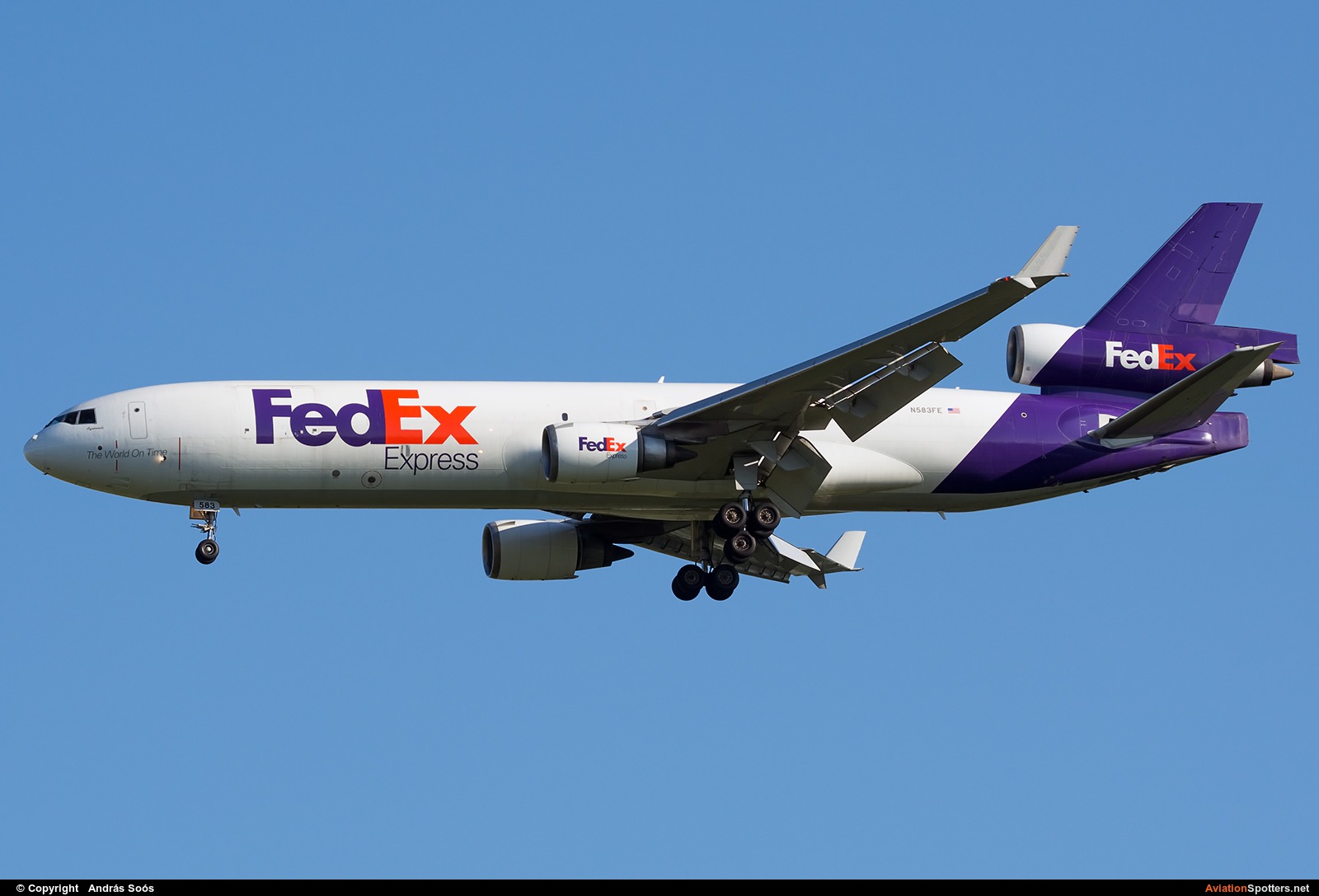 FedEx Federal Express  -  MD-11F  (N583FE) By András Soós (sas1965)