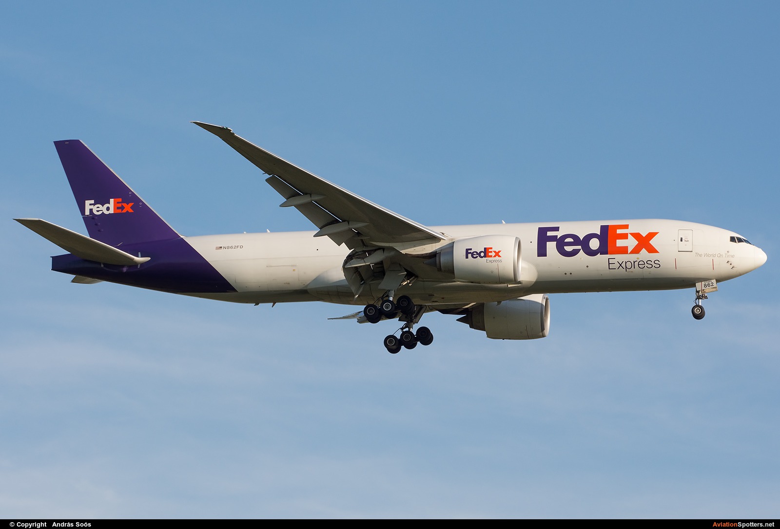 FedEx Federal Express  -  777-F1B  (N862FD) By András Soós (sas1965)