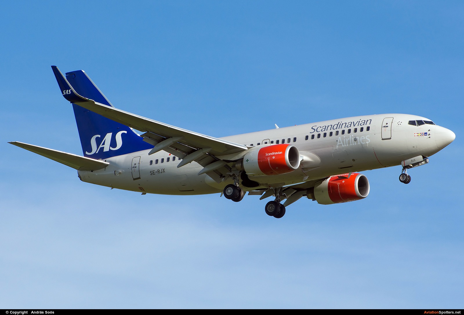 SAS - Scandinavian Airlines  -  737-700  (SE-RJX) By András Soós (sas1965)
