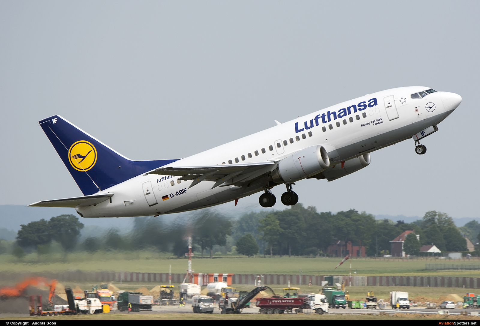 Lufthansa  -  737-500  (D-ABIF) By András Soós (sas1965)