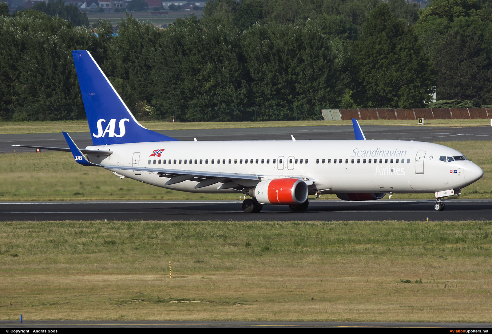 SAS - Scandinavian Airlines  -  737-800  (LN-RRE) By András Soós (sas1965)