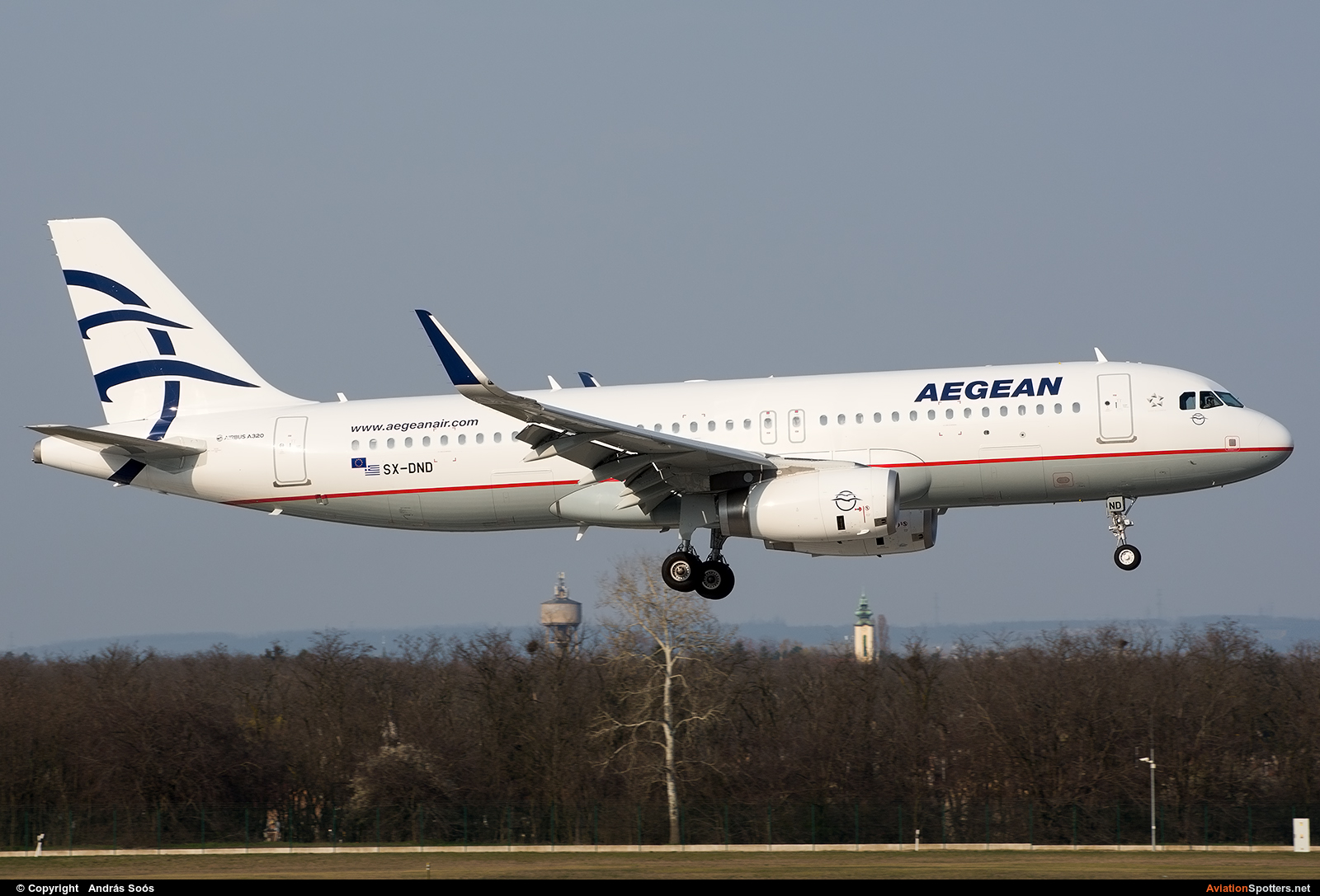 Aegean Airlines  -  A320  (SX-DND) By András Soós (sas1965)