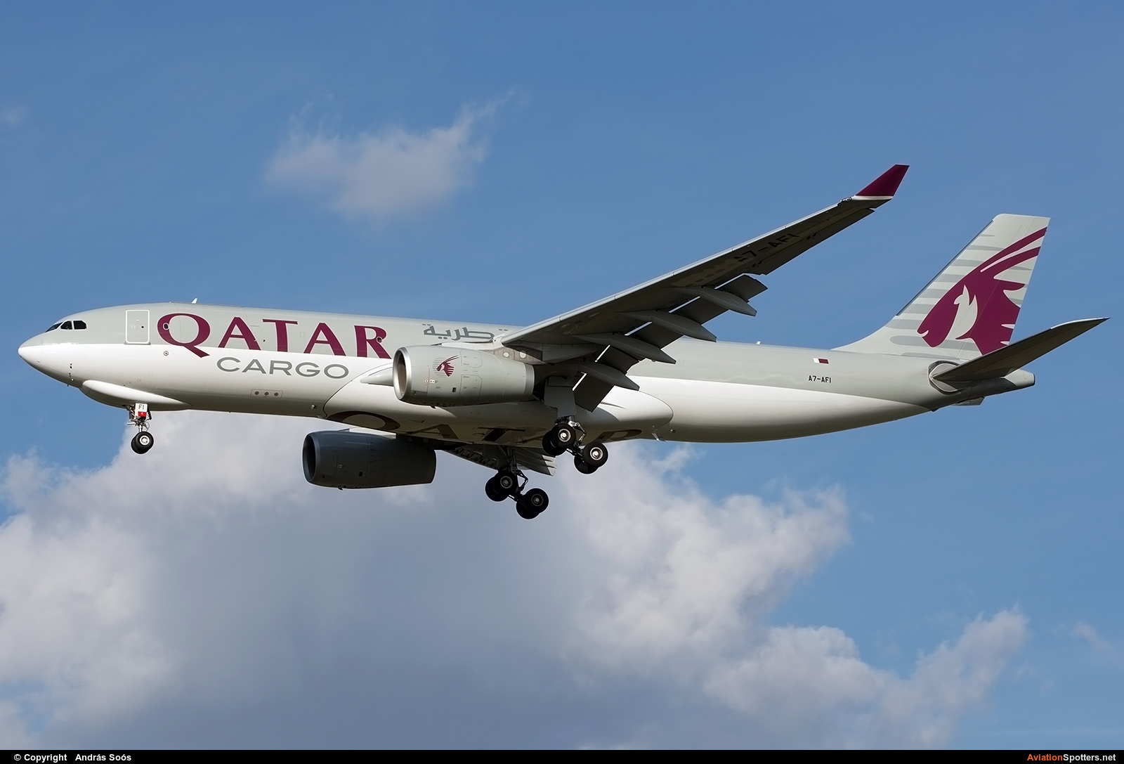 Qatar Airways Cargo  -  A330-243  (A7-AFI) By András Soós (sas1965)
