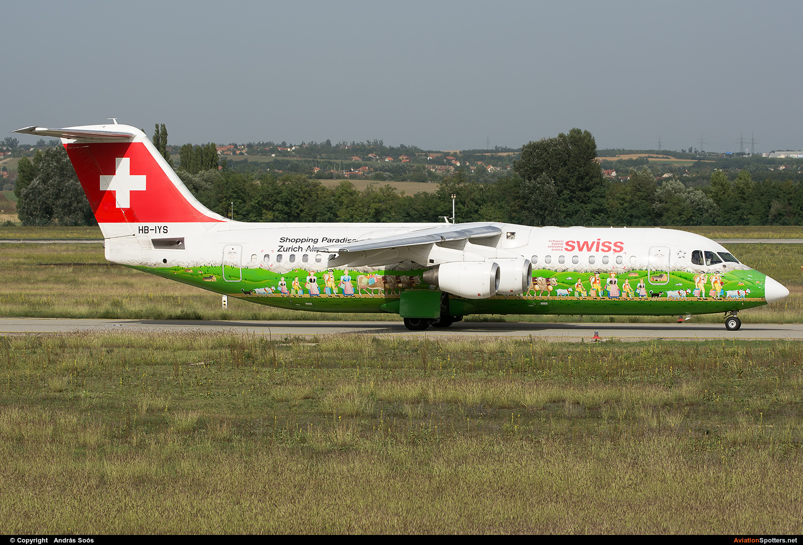 Swiss International  -  BAe 146-300-Avro RJ100  (HB-IYS) By András Soós (sas1965)