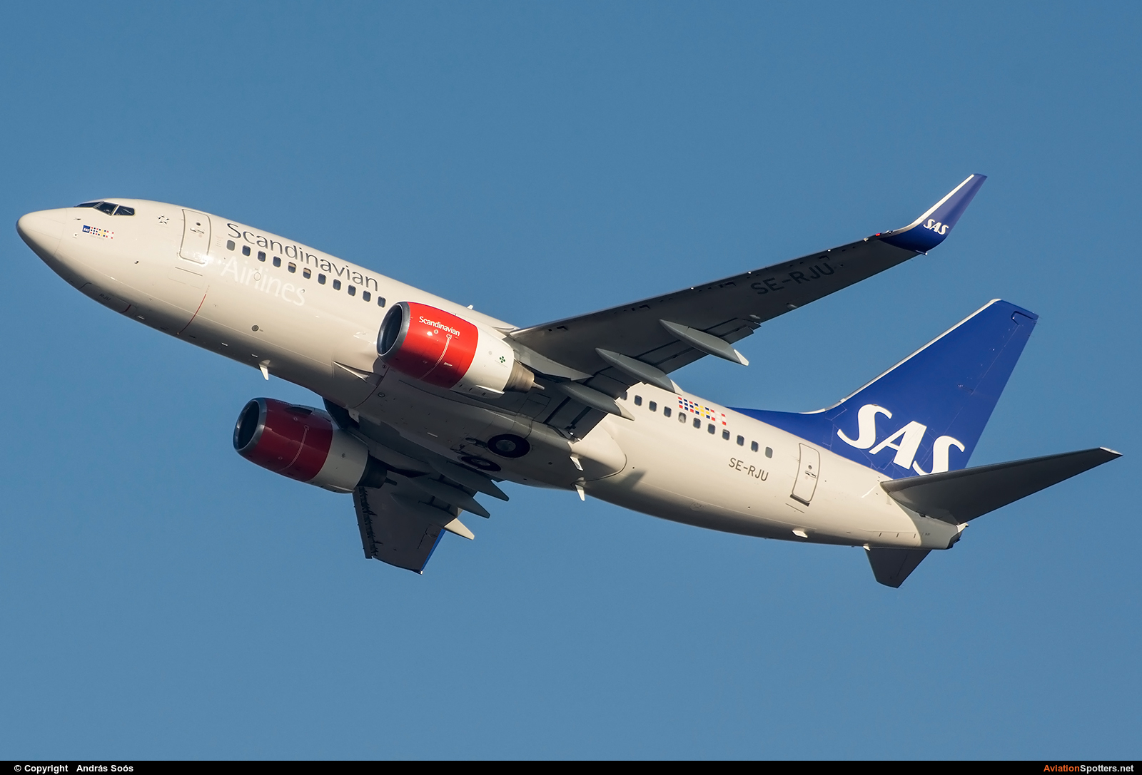 SAS - Scandinavian Airlines  -  737-700  (SE-RJU) By András Soós (sas1965)