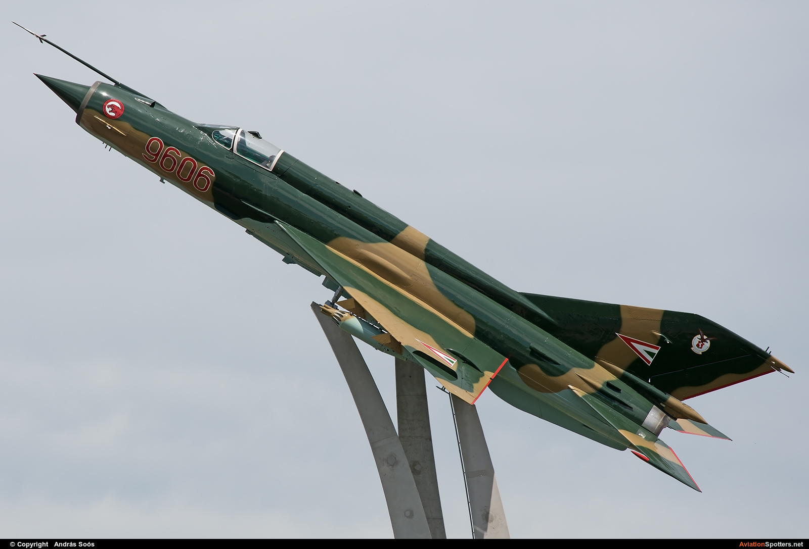 Hungary - Air Force  -  MiG-21MF  (9606) By András Soós (sas1965)