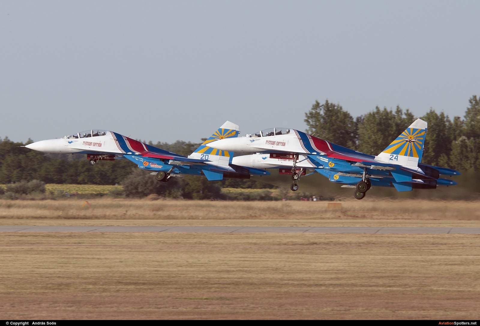 Russia - Air Force : Russian Knights  -  Su-27UB  (24 ) By András Soós (sas1965)