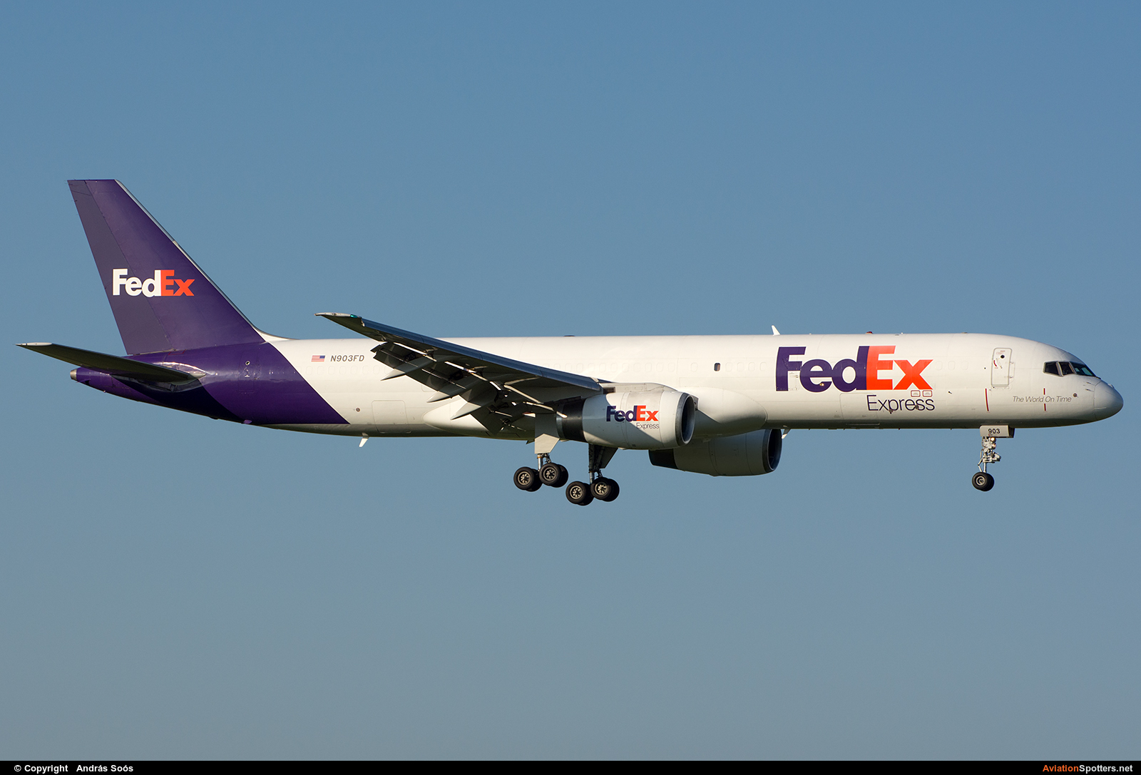 FedEx Federal Express  -  757-200F  (N903FD) By András Soós (sas1965)