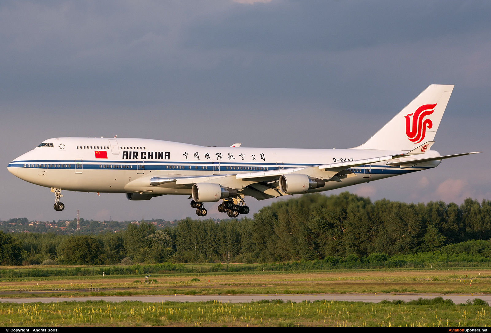 Air China  -  747-400  (B-2447) By András Soós (sas1965)