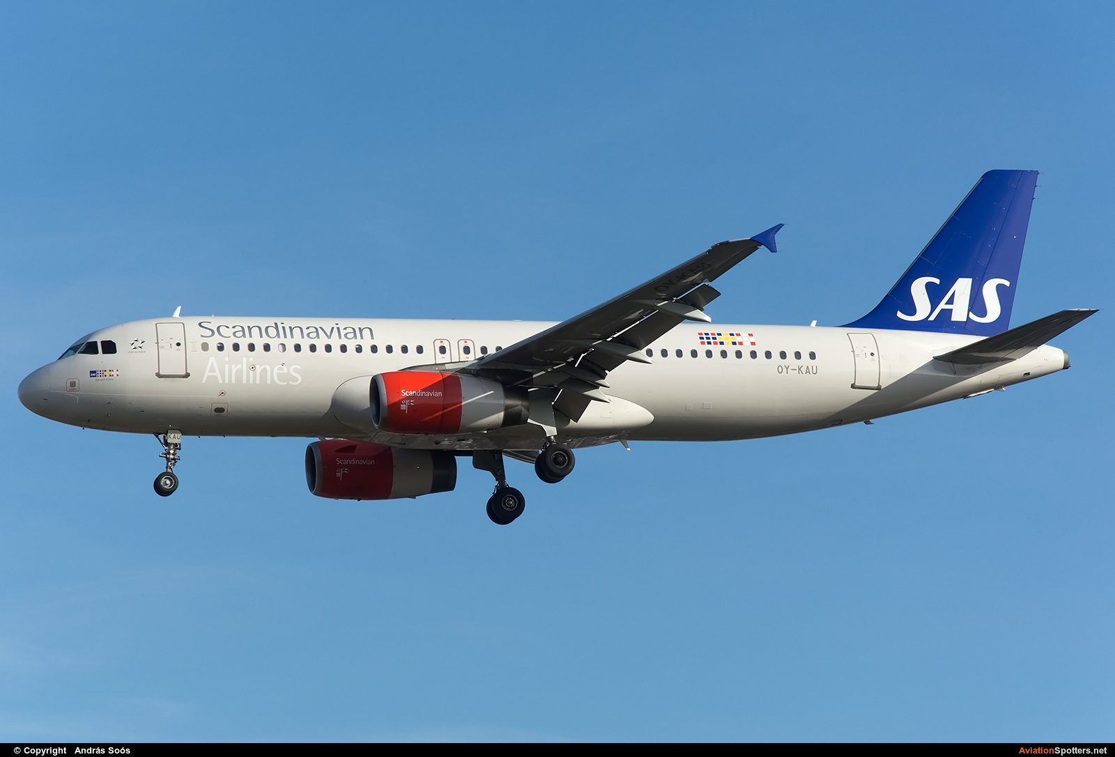 SAS - Scandinavian Airlines  -  A320-232  (OY-KAU) By András Soós (sas1965)