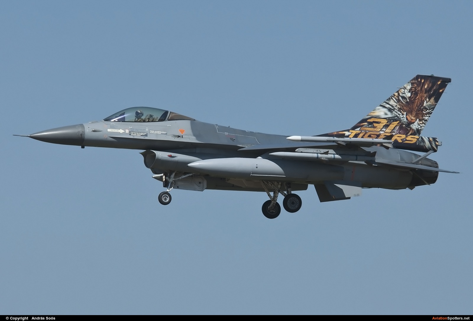 Belgium - Air Force  -  F-16AM Fighting Falcon  (FA-106) By András Soós (sas1965)