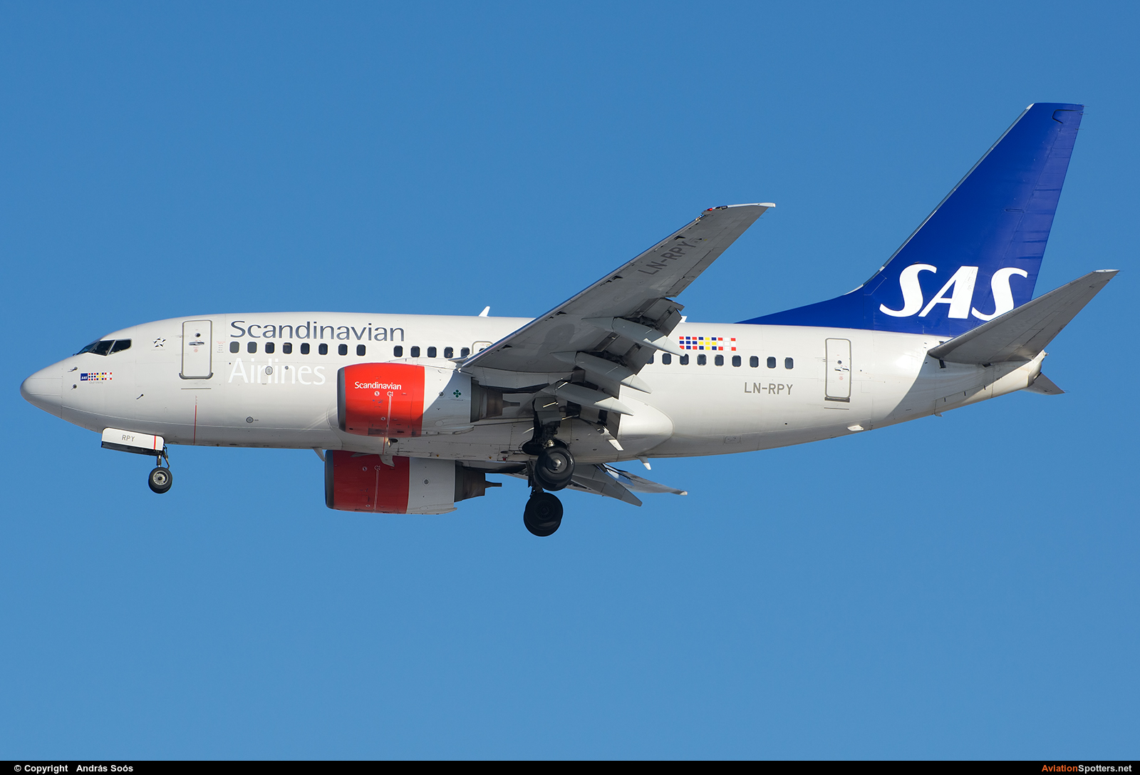 SAS - Scandinavian Airlines  -  737-600  (LN-RPY) By András Soós (sas1965)